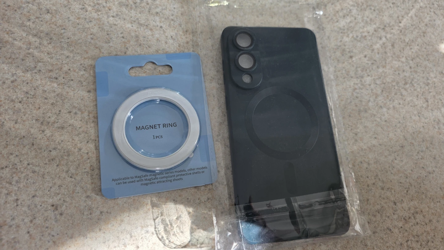 Galaxy S25 Edhe Case + Magnet Ring - New!