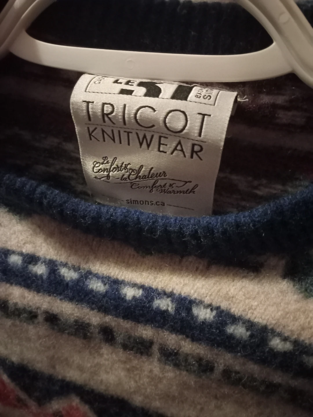 Tricot Knitwear Wool Sweater - Size M - photo 3