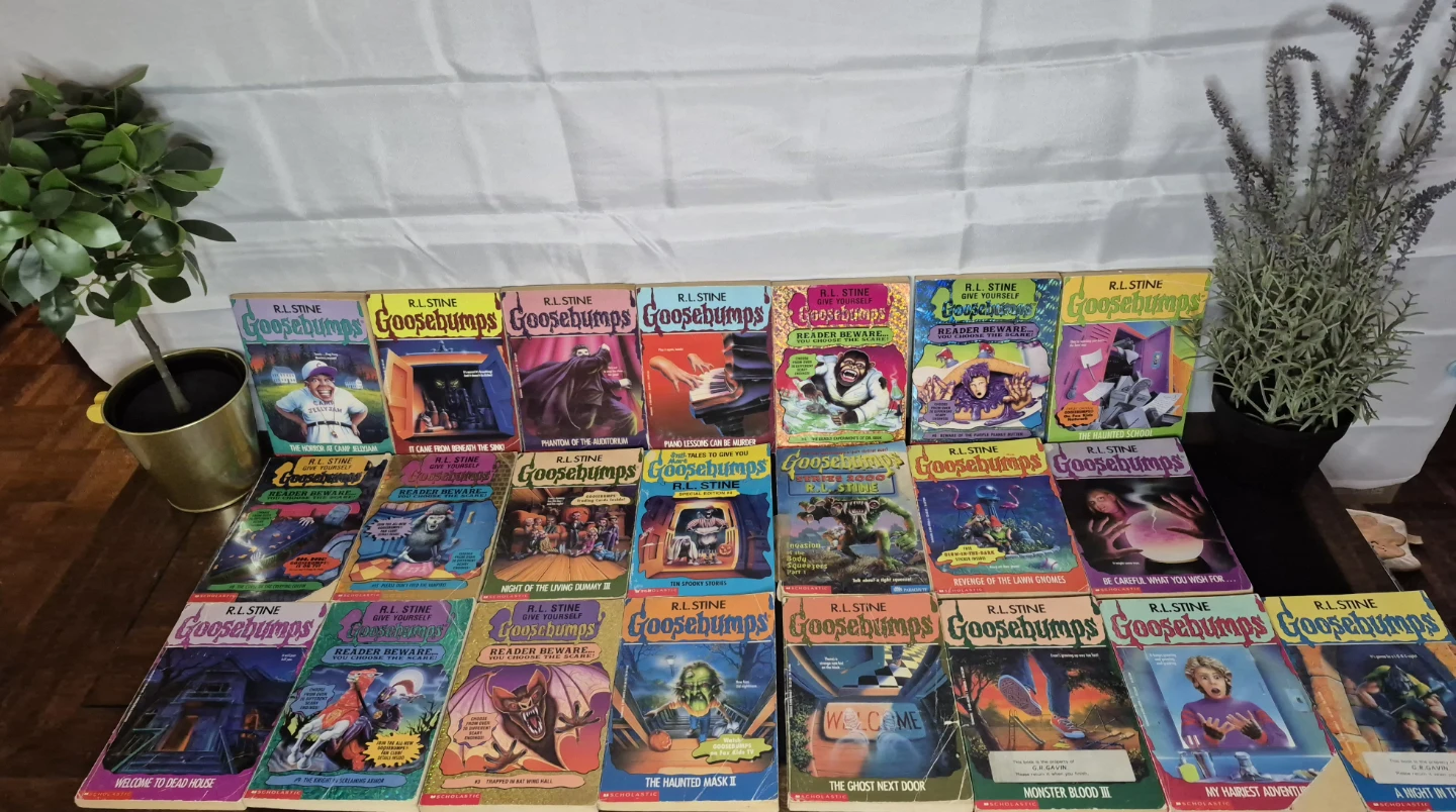 R.L. Stine Goosebumps 22 Book Collection