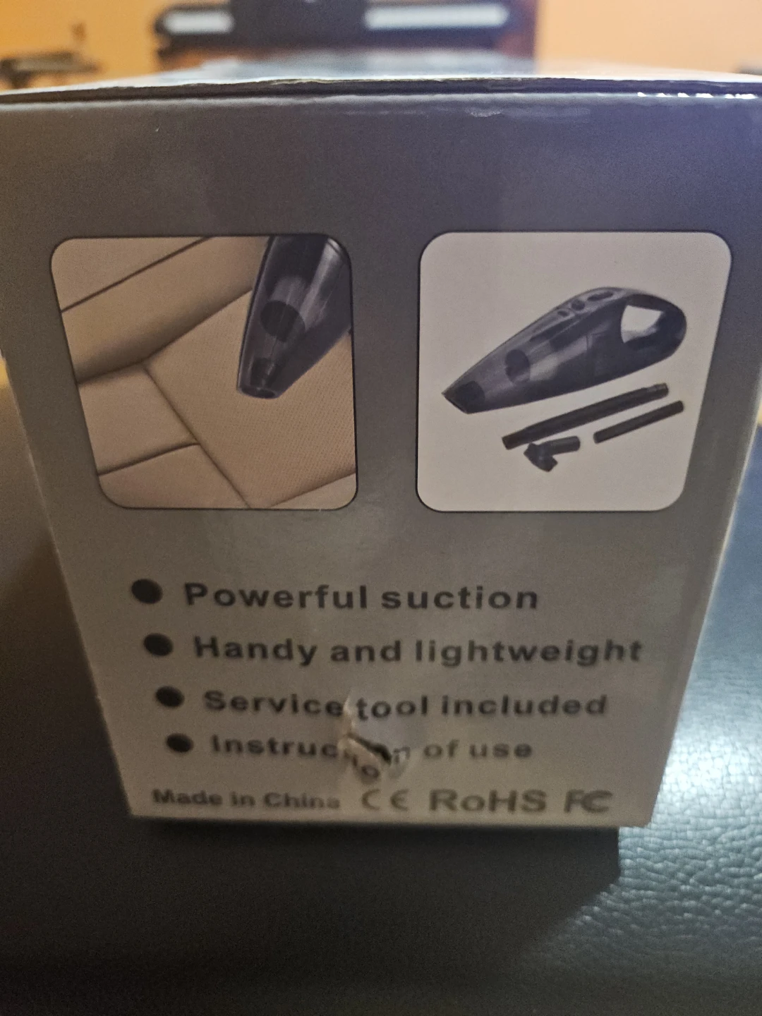 High-Power Portable Vacuum Cleaner DC 12 Volt - New - photo 2