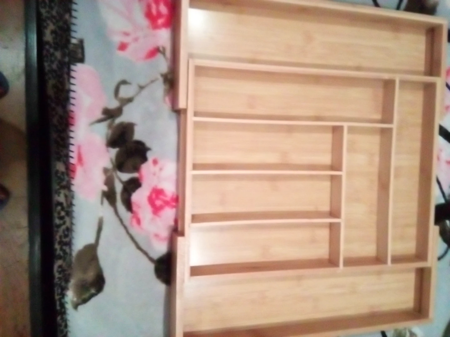 Large Bamboo Drawer Organizer