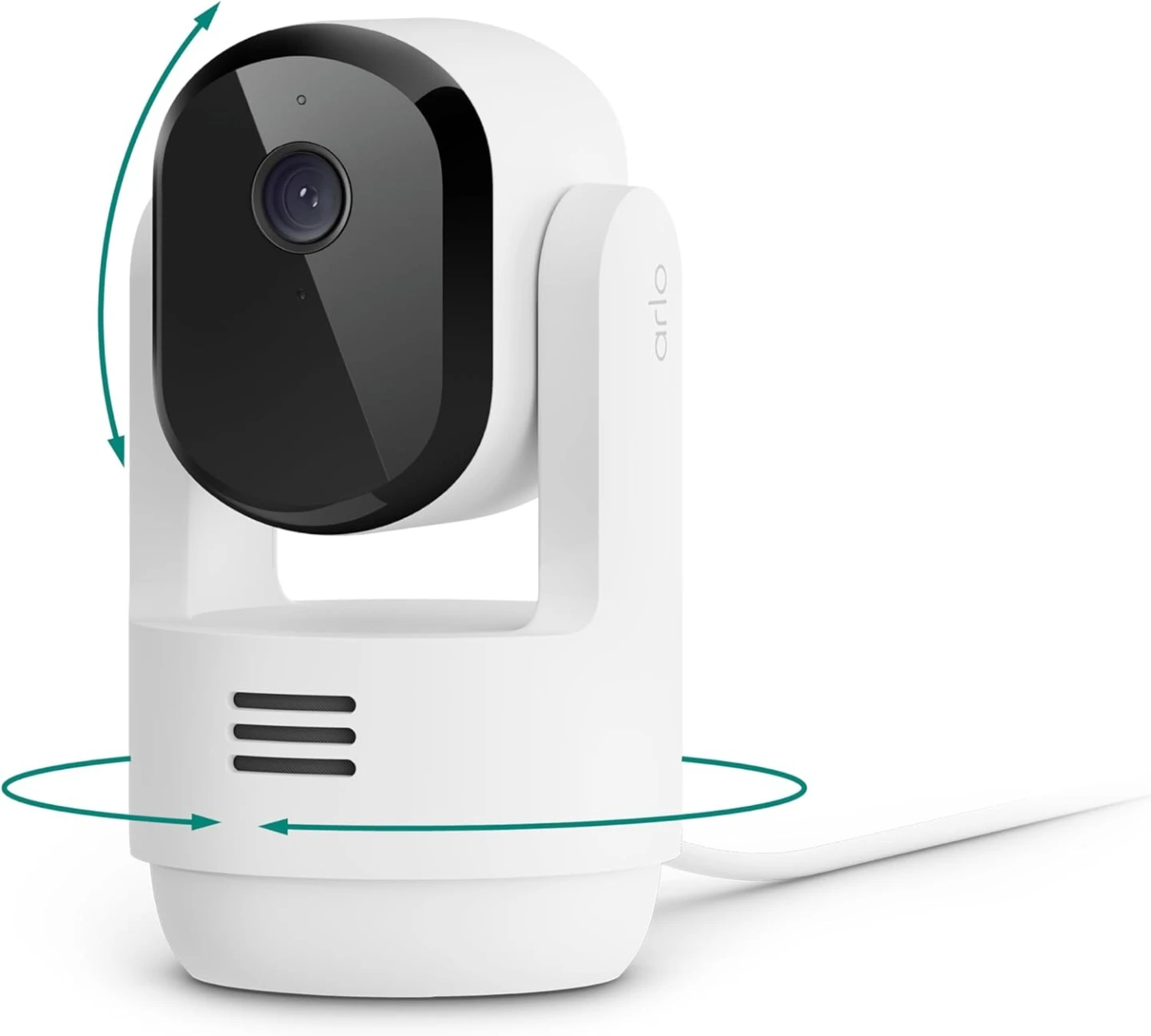 Arlo Essential Indoor Pan Tilt Security Camera 2K (2025 Release)