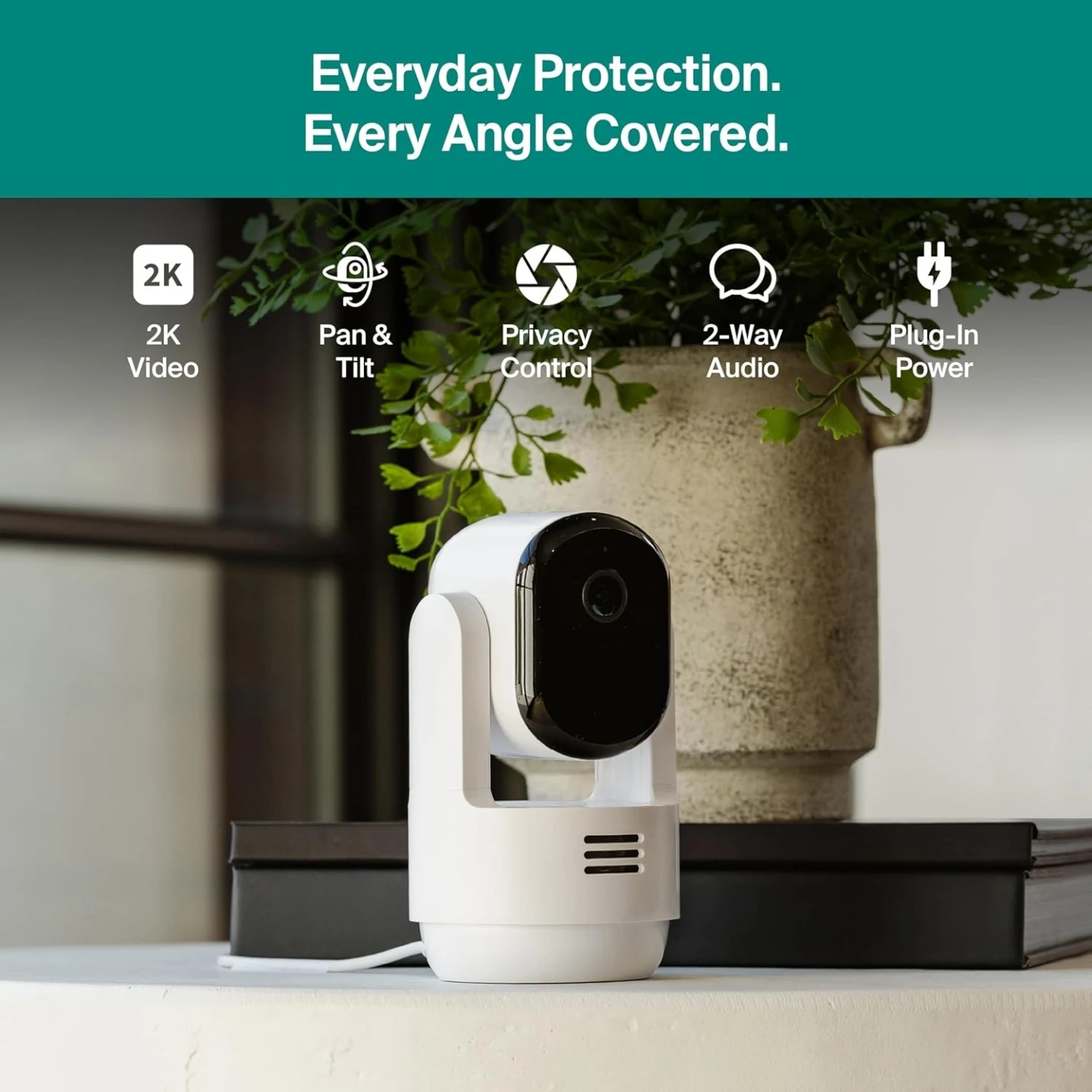 Arlo Essential Indoor Pan Tilt Security Camera 2K (2025 Release) - photo 5