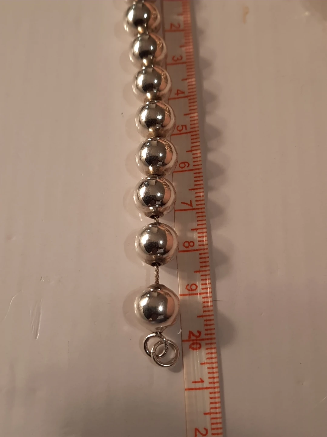 Silver Bead Bracelet - photo 4