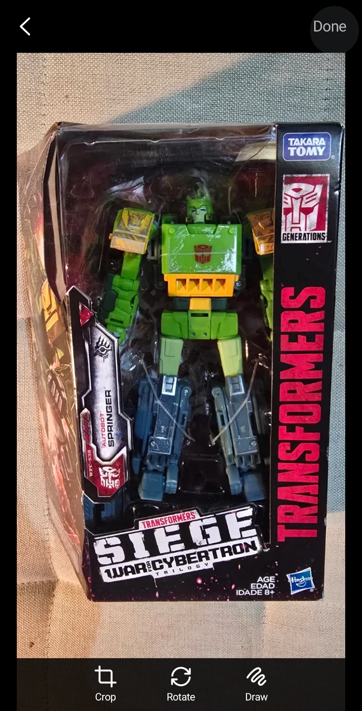 Transformers Siege War for Cybertron Trilogy Autobot Springer