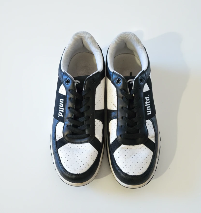 Unltd. Black and White Sneakers Size 9 Men. Pick up Port moody
