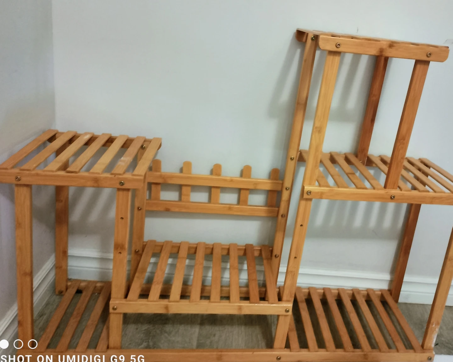 Bamboo Plant Stand Shelf
