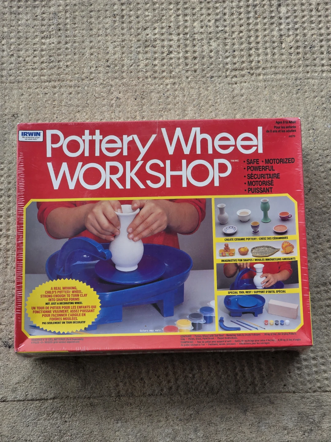 Irwin Pottery Wheel Workshop - Ages 8+