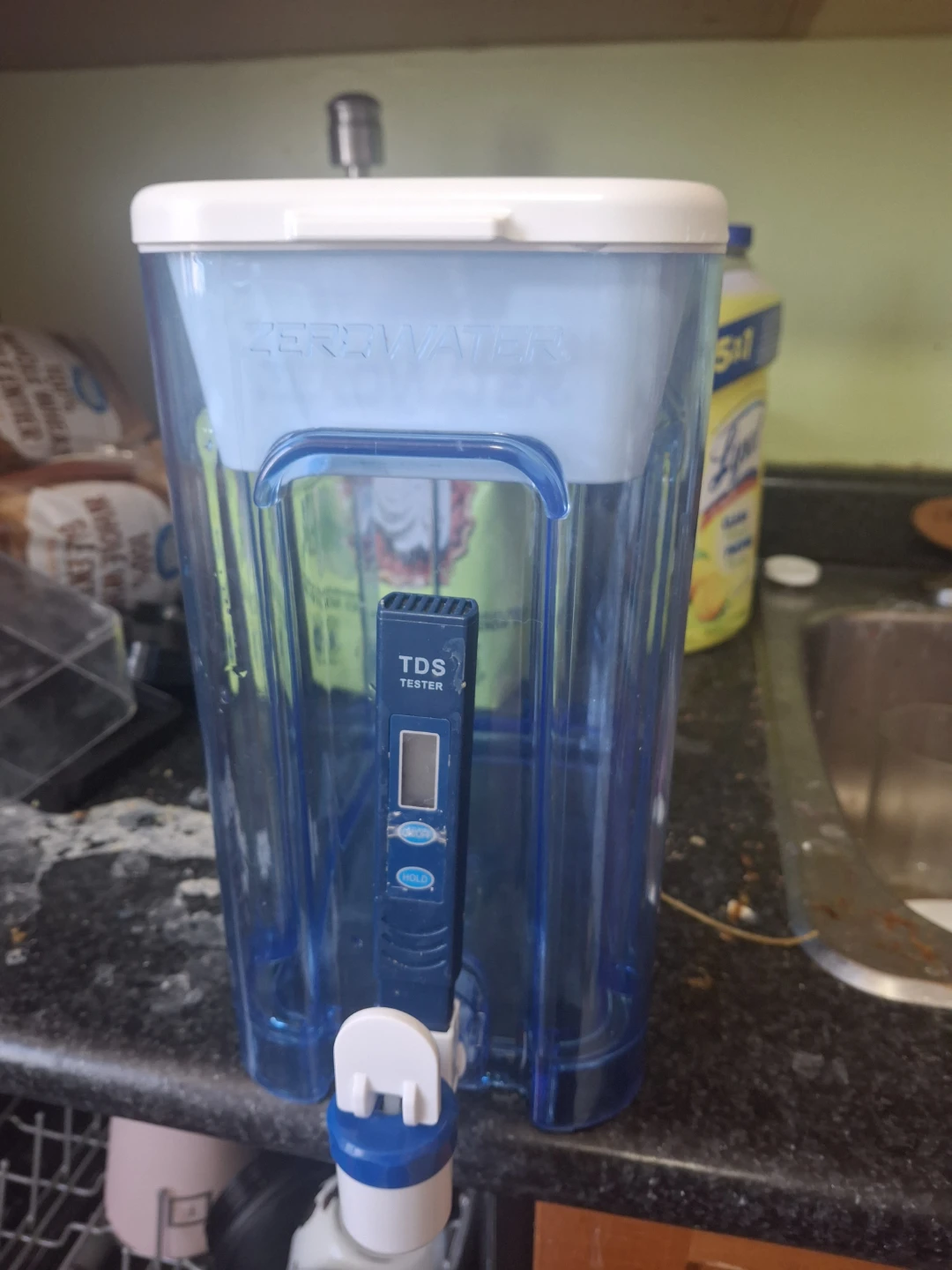 ZeroWater Water Filter Pitcher with TDS Meter