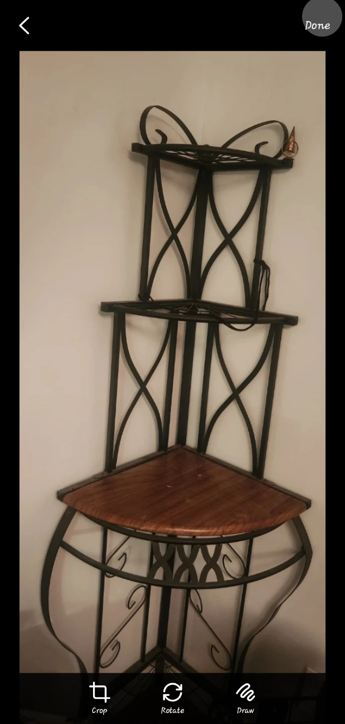 Metal corner unit