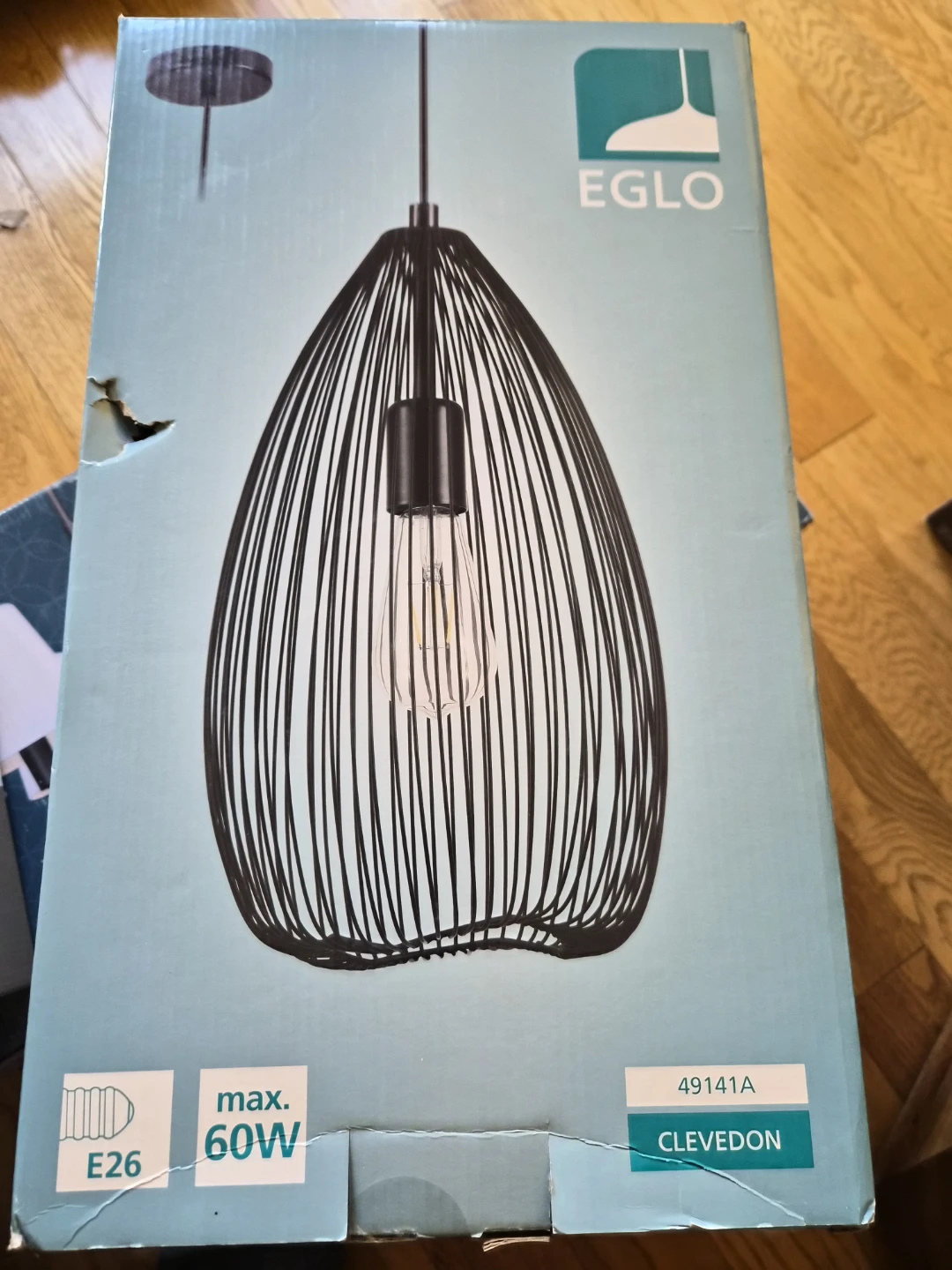 Eglo Clevendon Pendant Light - New in Box!