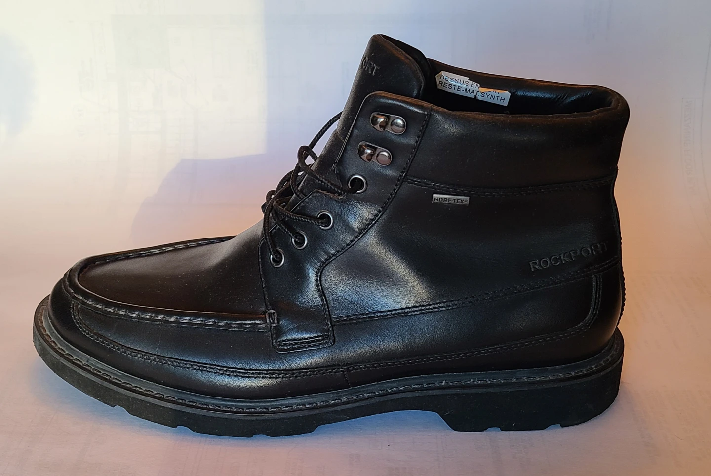 Men's Black Rockport Boots - photo 2