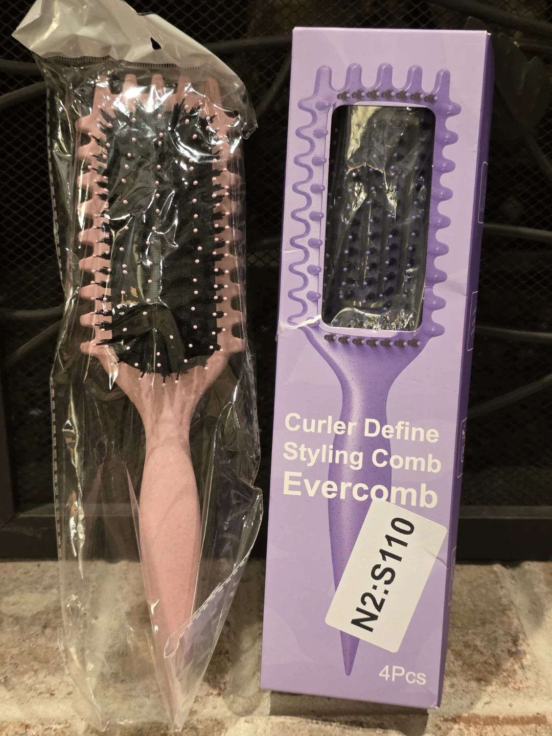 Styling Brushs - Curler Define Styling Comb Evercomb