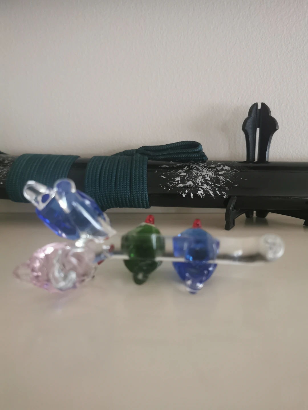 Glass  Parrot Ornament figurine - photo 5