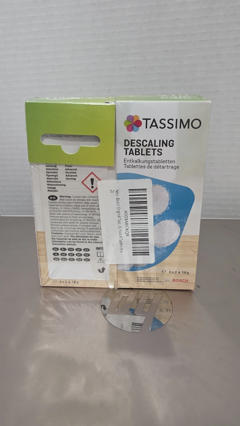TASSIMO Descaling Tablets for Multi-Use Coffee Machines