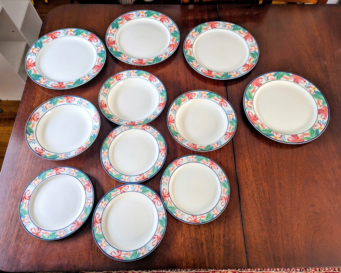 10-piece Stoneware Plate and Bowl Set - Lynns Harmony