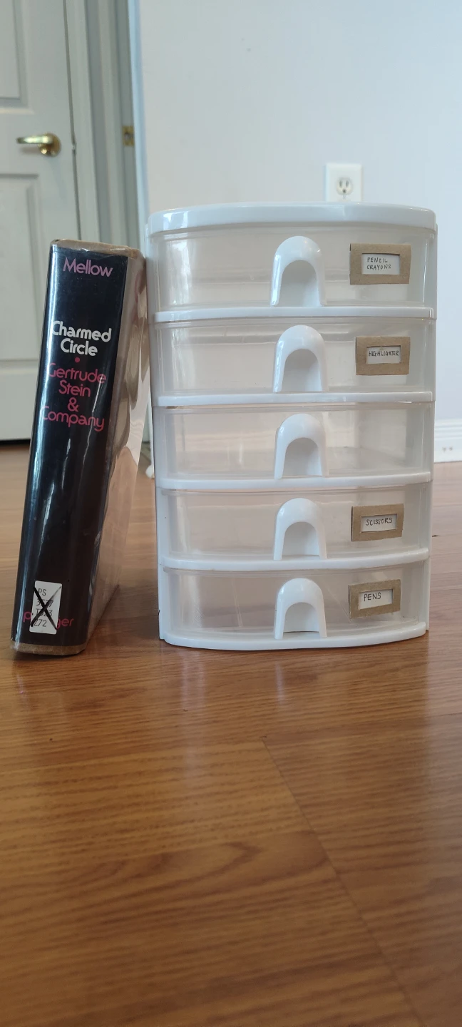 White 4-Drawer Organizer - Small in Size - photo 5