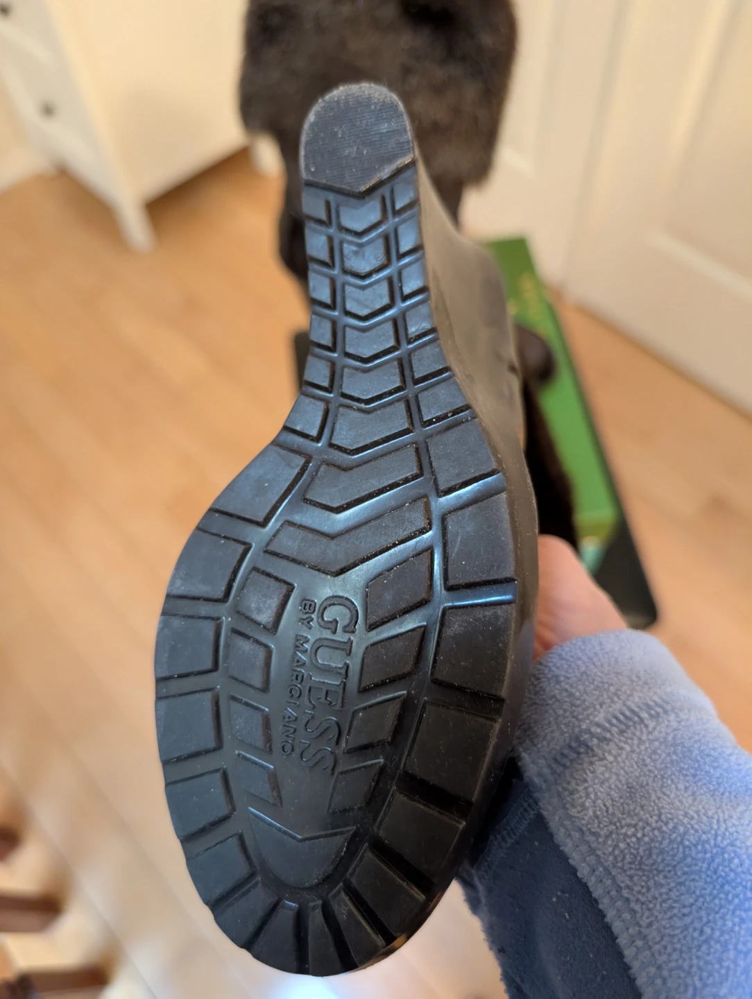 Guess BrownWedge Winter Boots Size 7 - photo 2