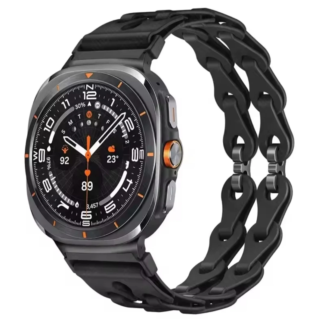 4 Smartwatch galaxy ultra Band with Chain-Link Design