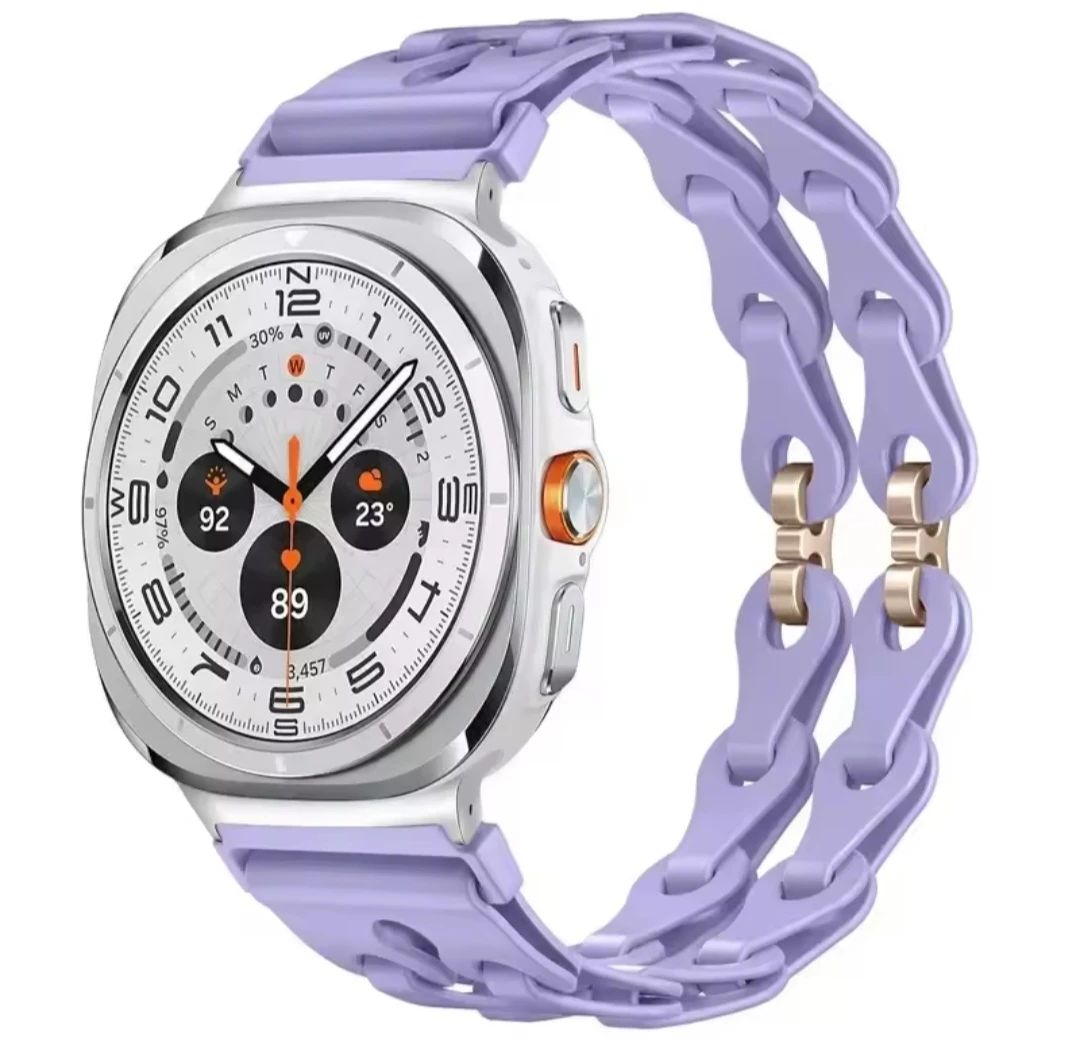 4 Smartwatch galaxy ultra Band with Chain-Link Design - photo 4
