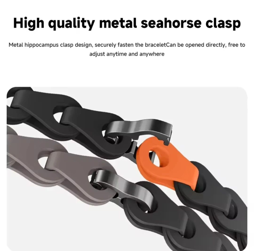4 Smartwatch galaxy ultra Band with Chain-Link Design - photo 5