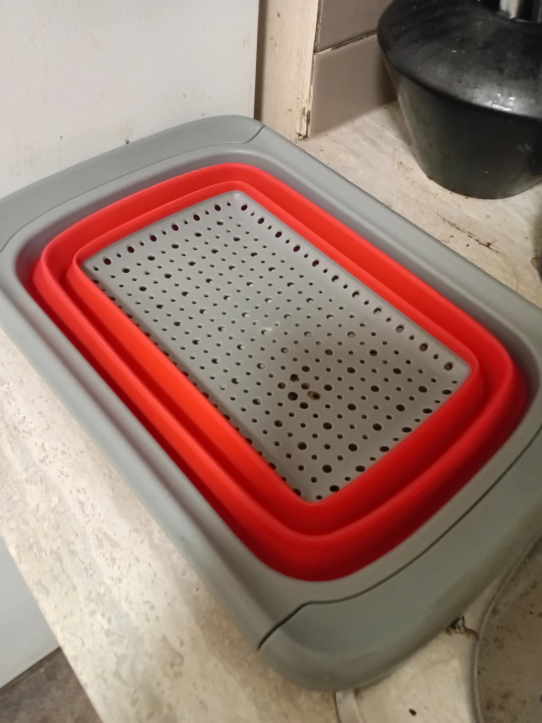 Collapsible Colander/Strainer