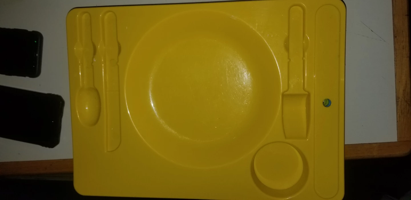 Children's Mealtime Set with Plate and Utensils