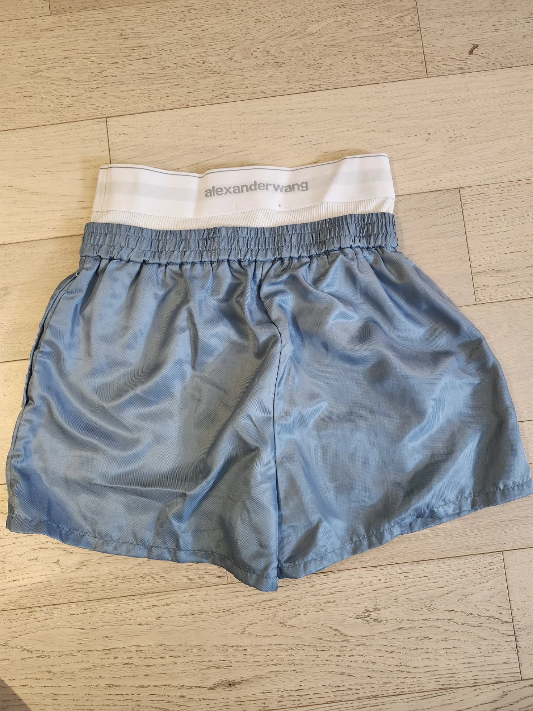 Alexander Wang Blue Boxer Shorts - photo 2