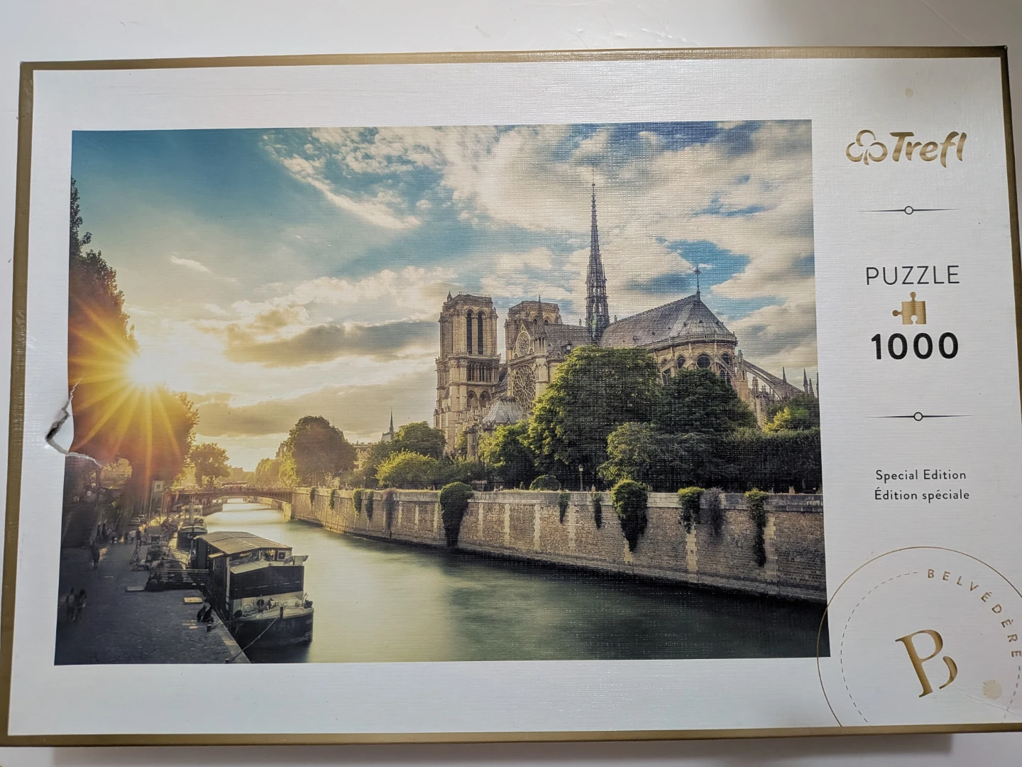 Trefil 1000 Piece Notre Dame Puzzle
