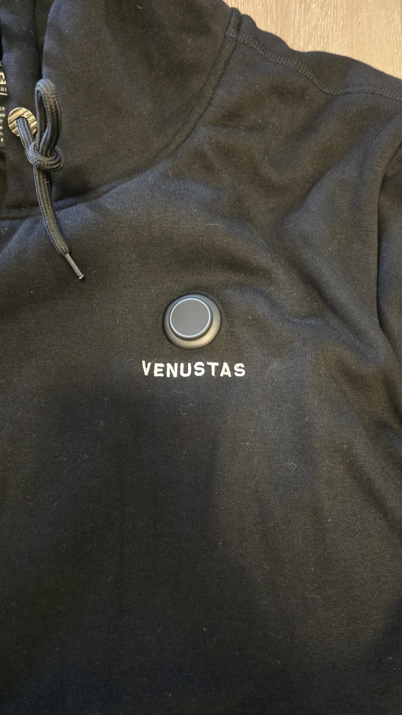 VENUSTAS Heated Hoodie - Black - Size M - photo 2