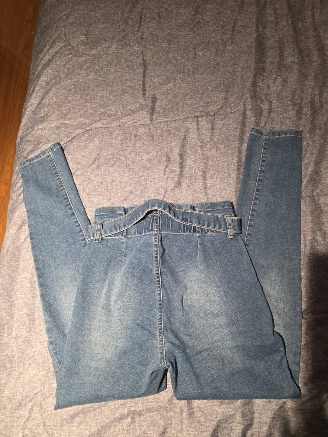 High Waisted Denim Jeans - photo 4