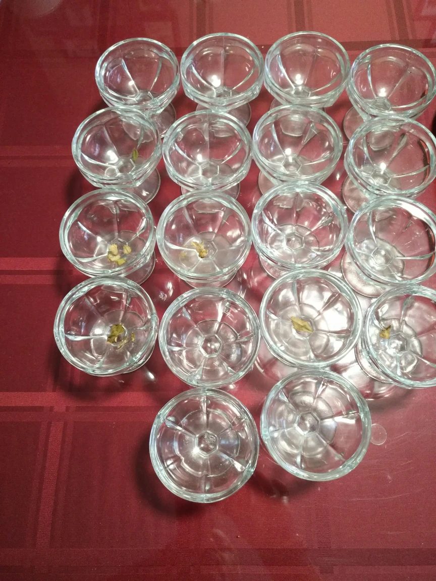 Small Glass Dessert Cups