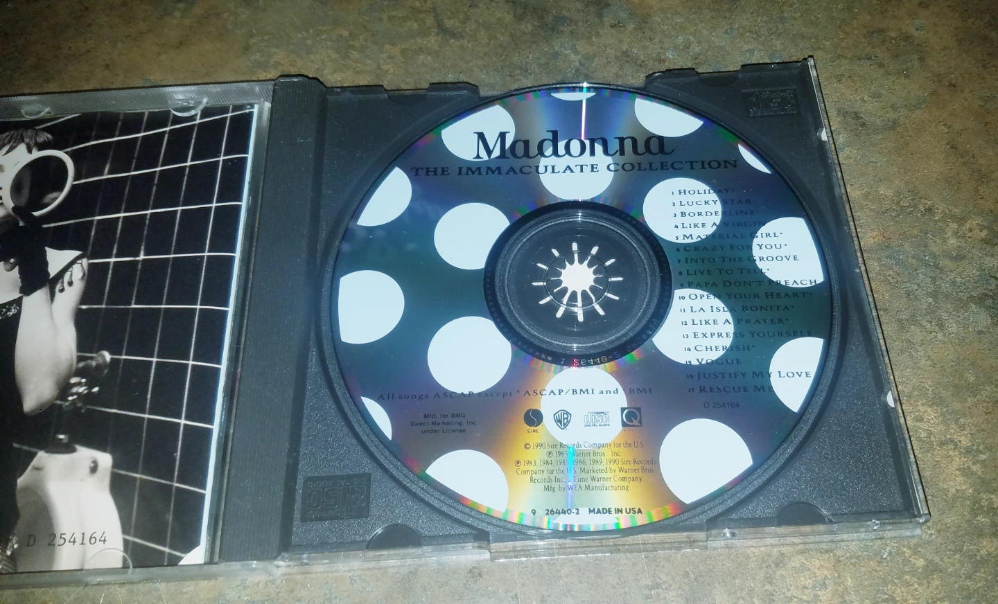 The Immaculate Collection by Madonna Mint Condition CD 1990 - photo 4