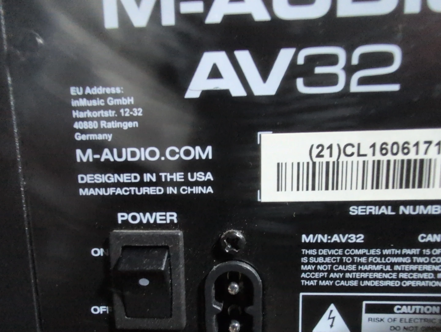 M-Audio AV32 Studio Monitor Speakers - photo 2