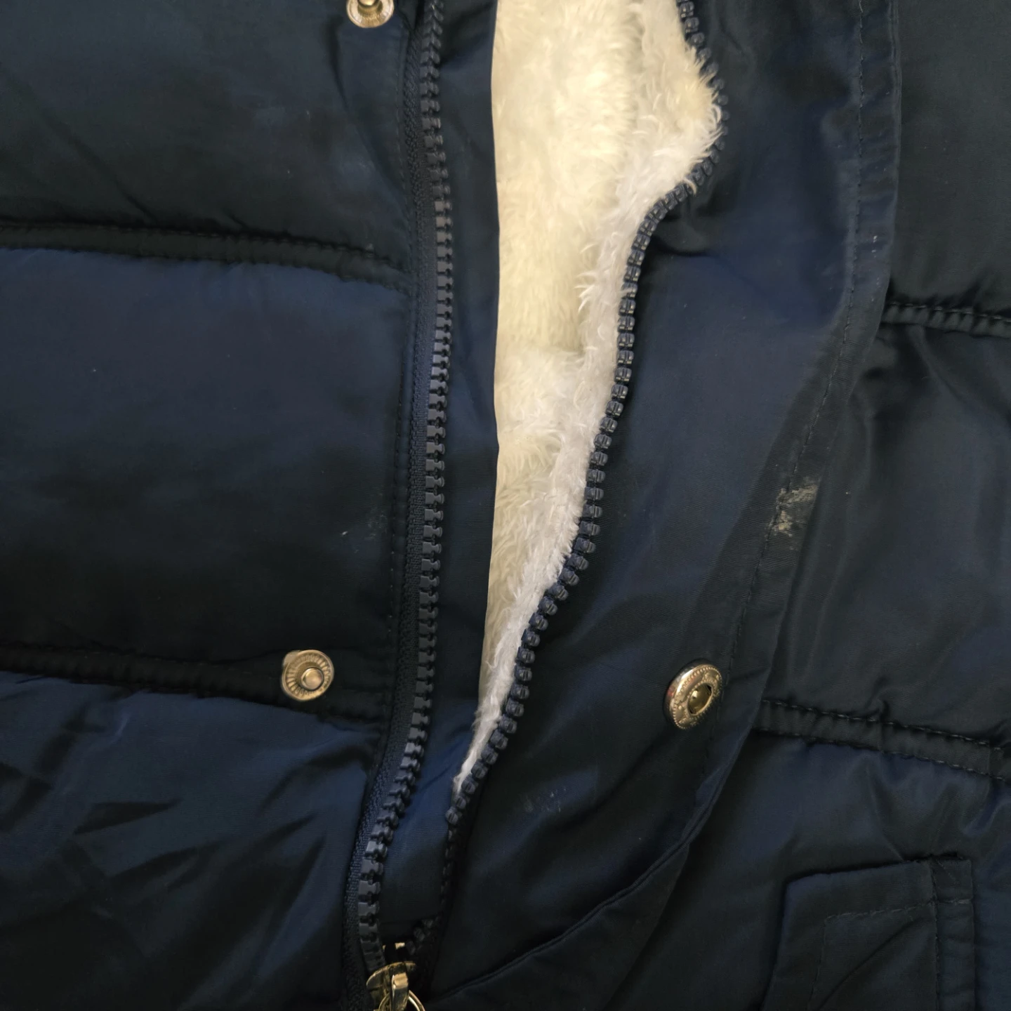 Blue Padded Baby Snowsuit - photo 4
