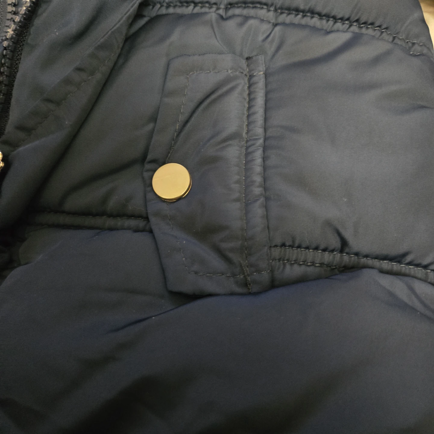 Blue Padded Baby Snowsuit - photo 5