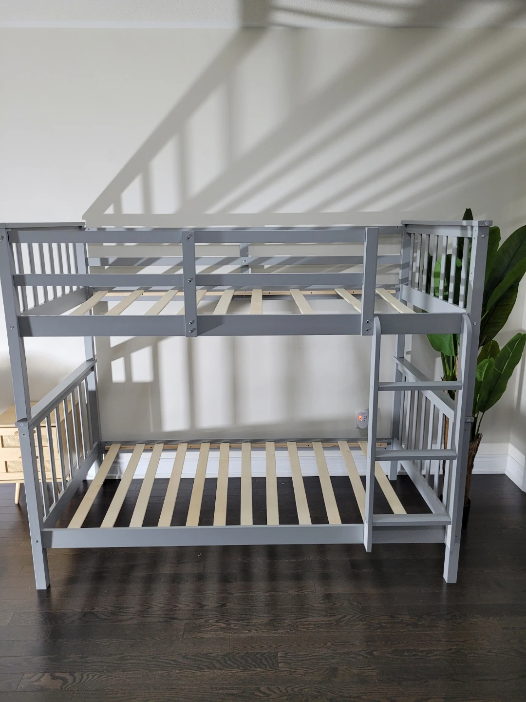 Grey Wooden Bunk Bed twin over twin - photo 5