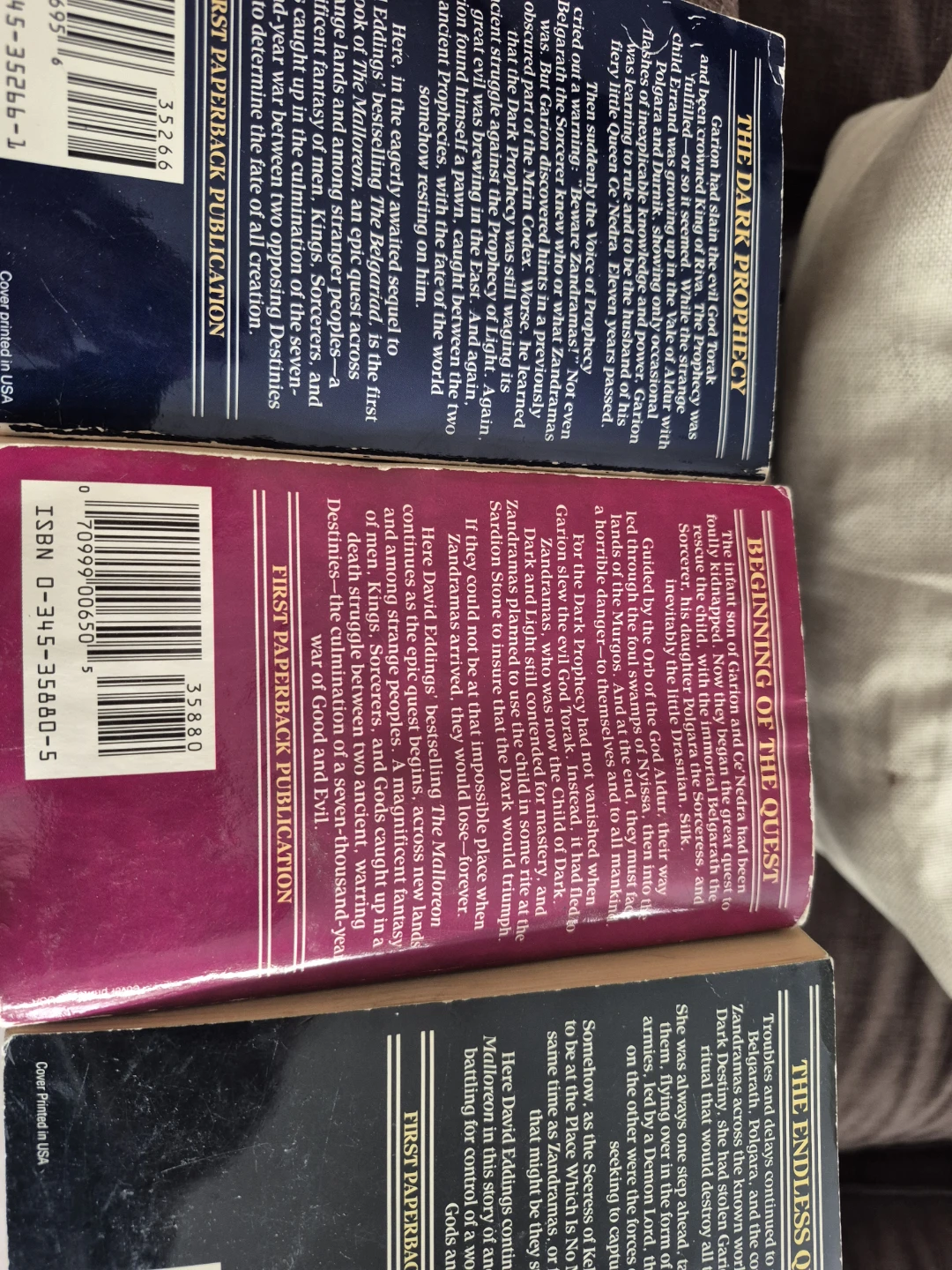 David Eddings & J.K. Rowling Book Collection - photo 2