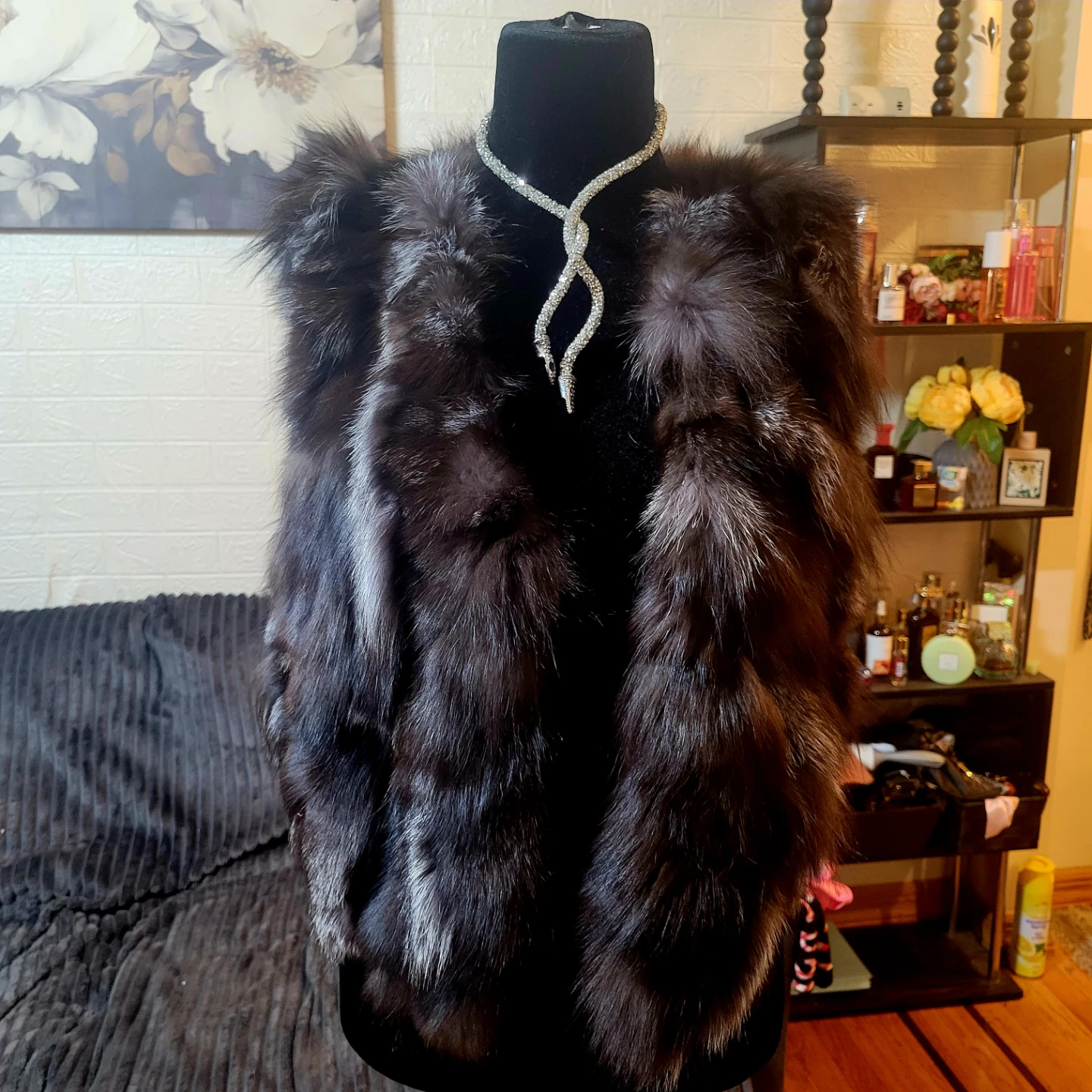 Real fox vest - photo 2