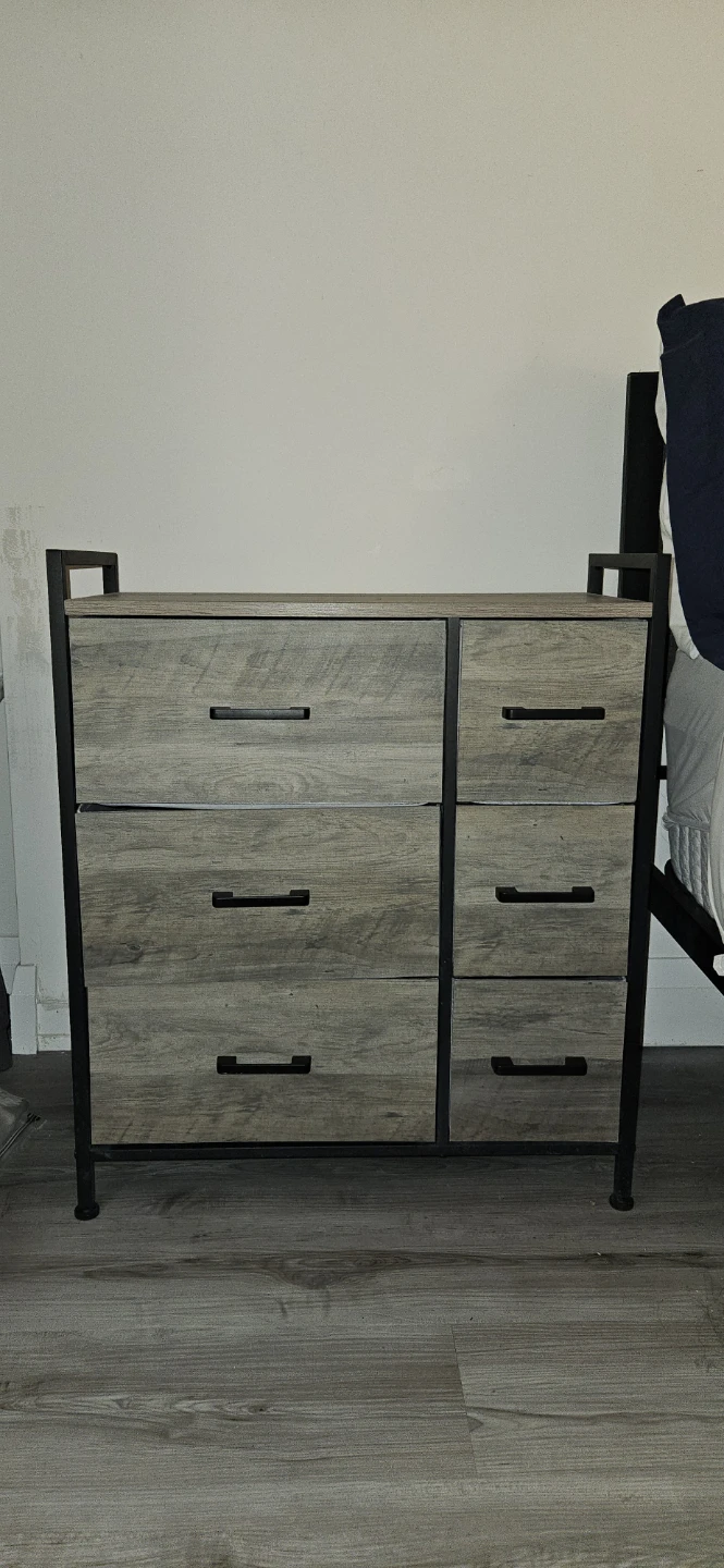 2 sets of fabric 6-Drawer Dresser - photo 2