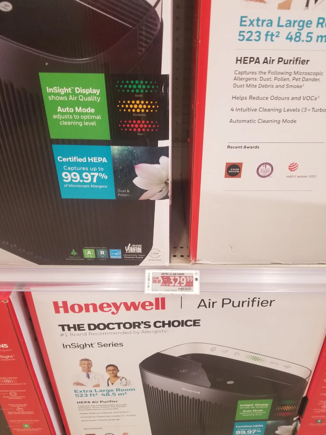 Honeywell InSight HEPA Air Purifier - Extra Large Room - photo 2