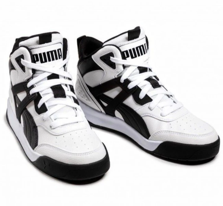 PUMA Big Kid Backcourt Mid JR. Basketball Shoes (New)
