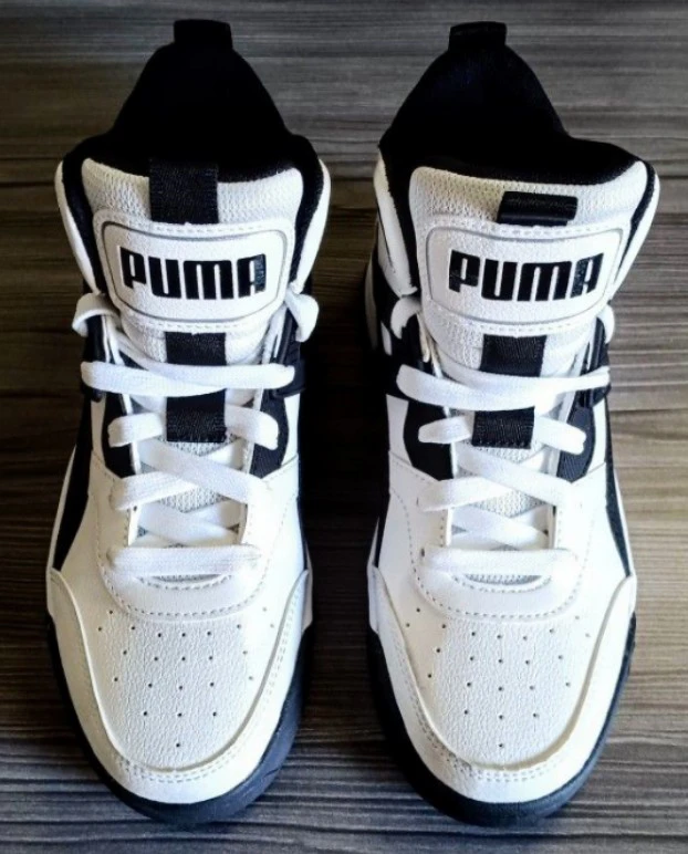 PUMA Big Kid Backcourt Mid JR. Basketball Shoes (New) - photo 3