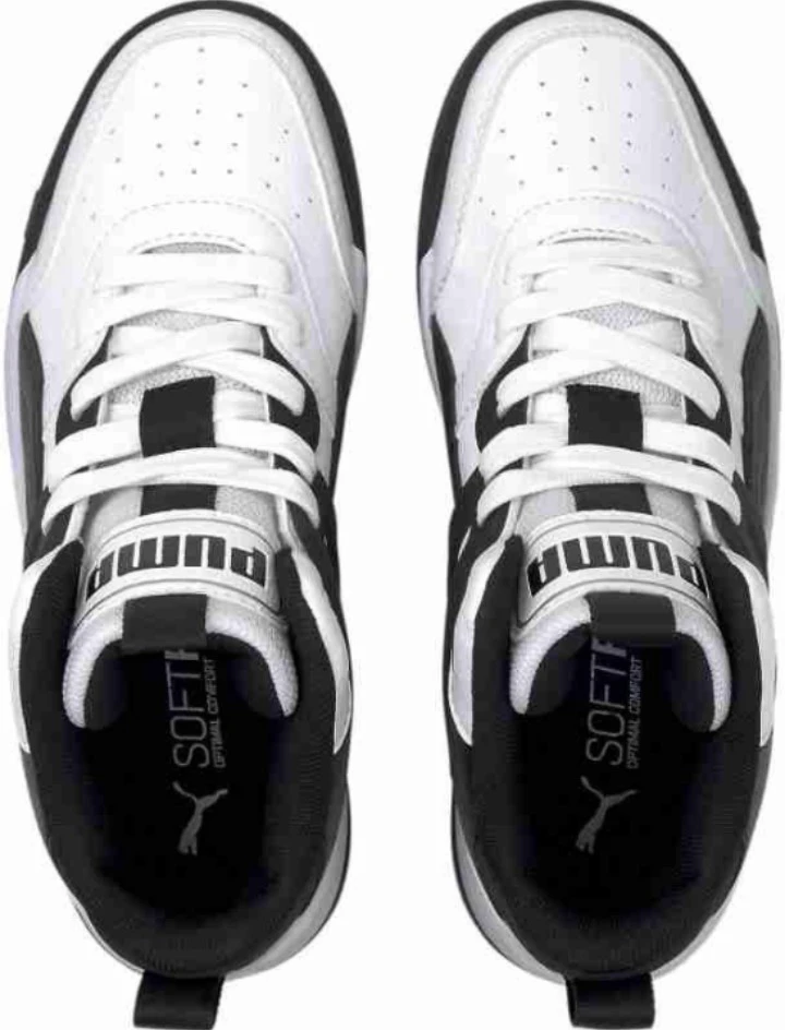 PUMA Big Kid Backcourt Mid JR. Basketball Shoes (New) - photo 4