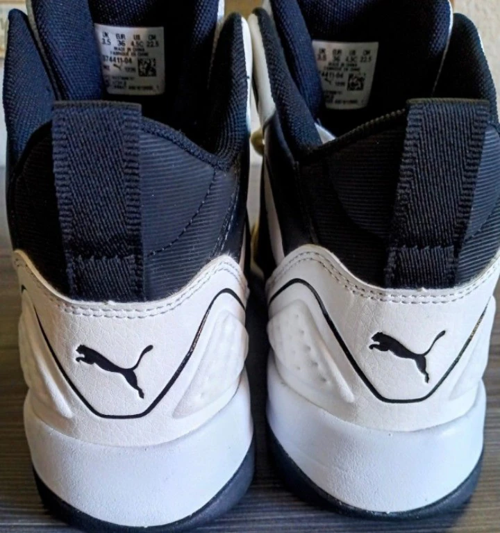 PUMA Big Kid Backcourt Mid JR. Basketball Shoes (New) - photo 5
