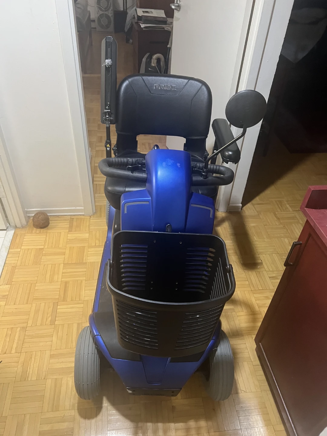 Mobility scooter  blue