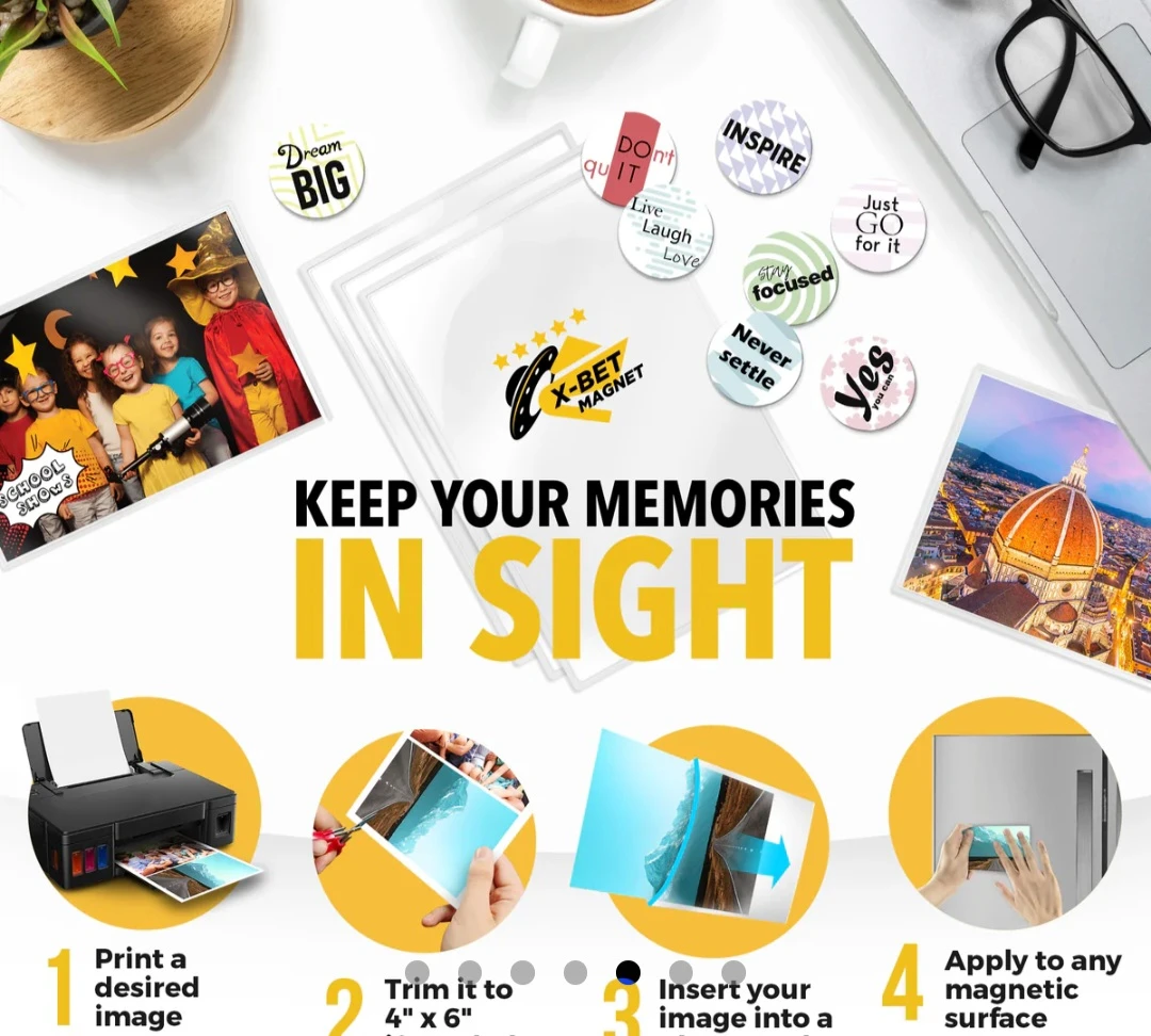 X-Bet Magnet 3 Printable Magnetic Sheets - photo 4