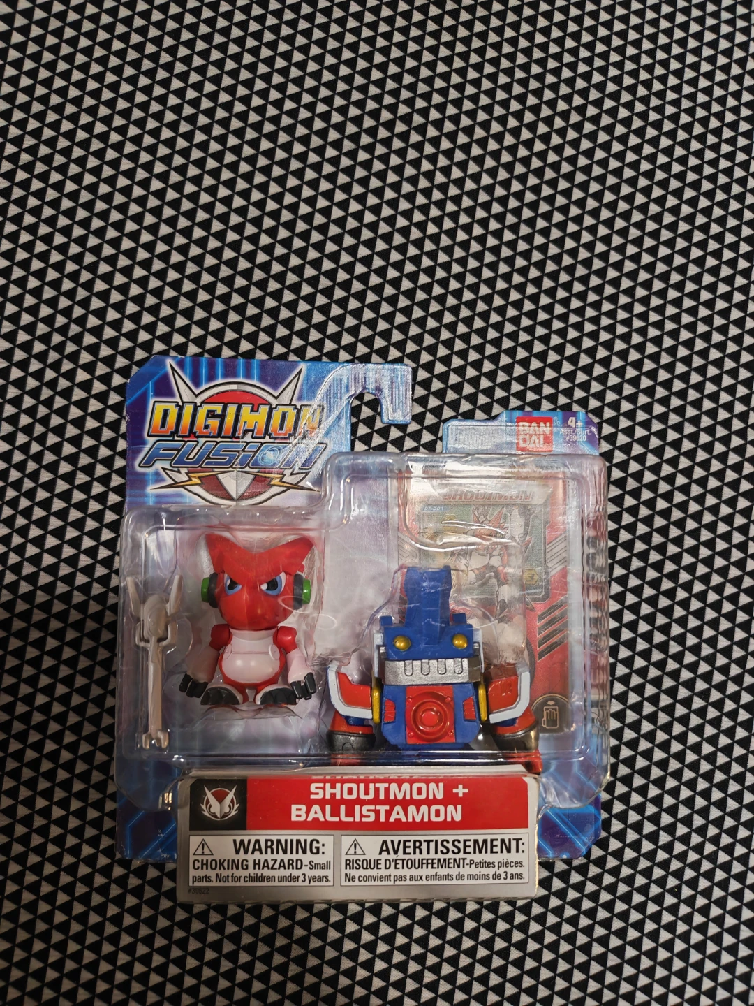 Digimon Fusion Shoutmon + Ballistamon Action Figures
