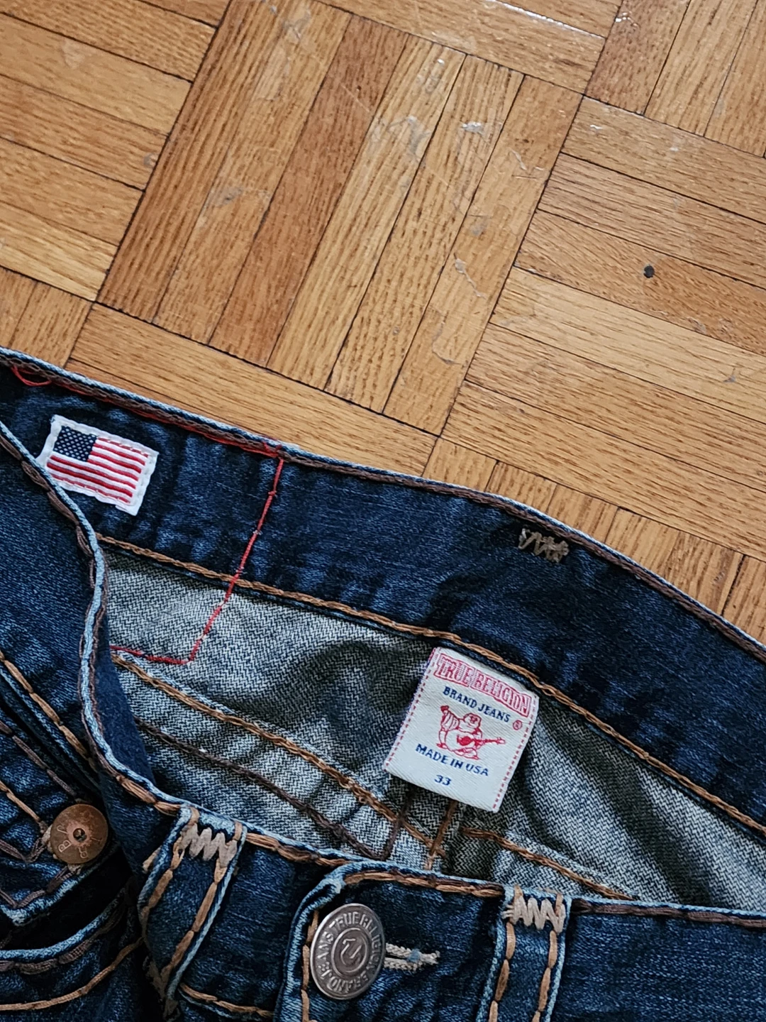 True Religion Billy Super T Jeans, Size 34 - photo 4