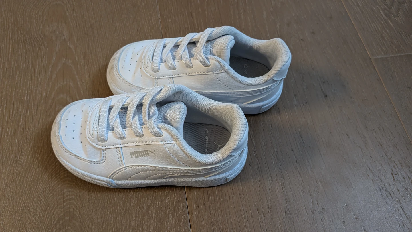 Puma Caven 2.0 White Toddler Shoes - Size 7 - photo 2